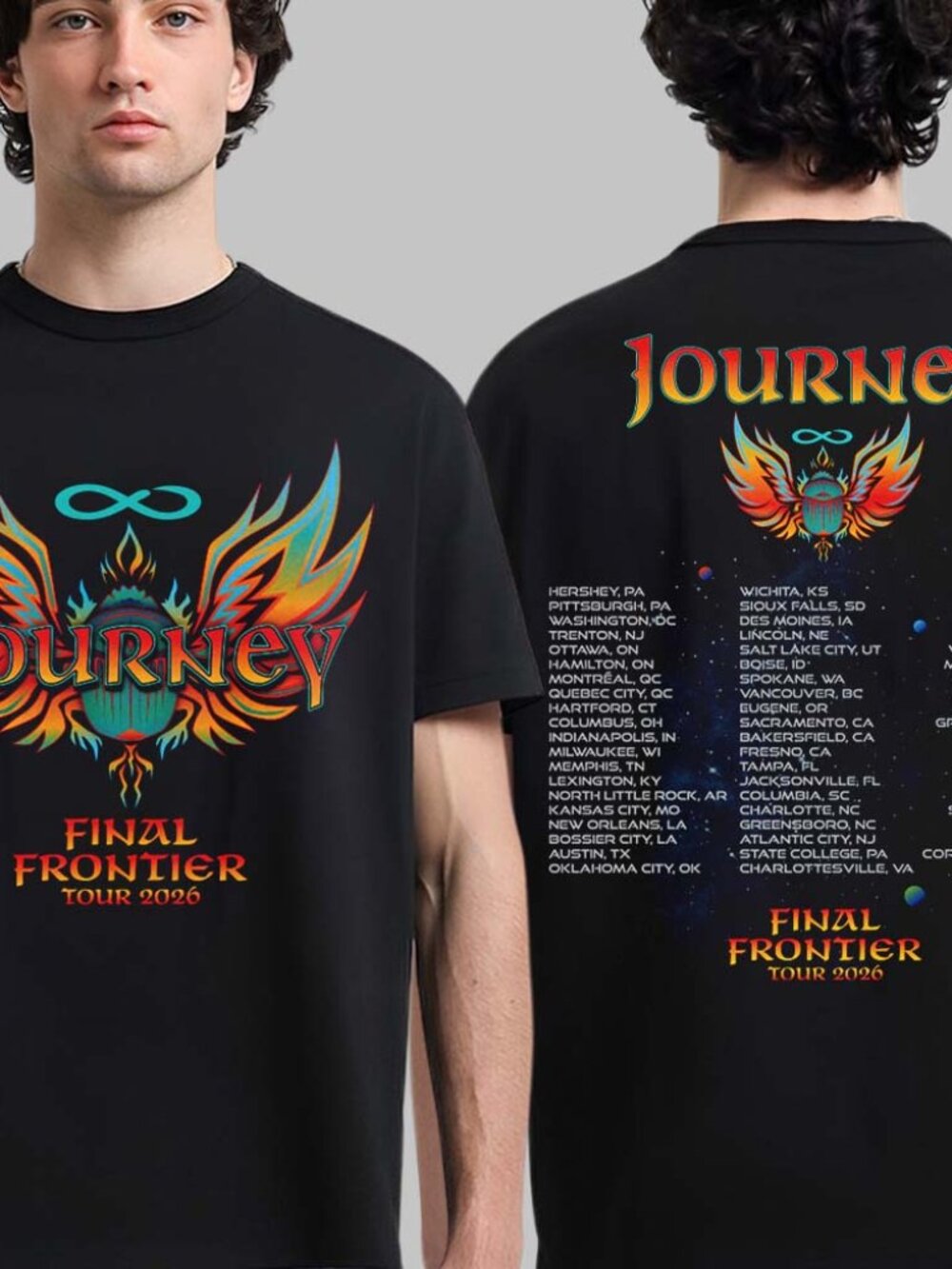 Journey Final Frontier Tour 2026 T-Shirt 257
